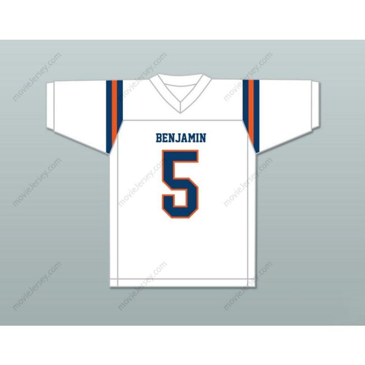 CUSTOM ANY Name Number KAIIR ELAM 5 THE BENJAMIN SCHOOL BUCCANEERS Football Jersey Top Stitched S-6XL
