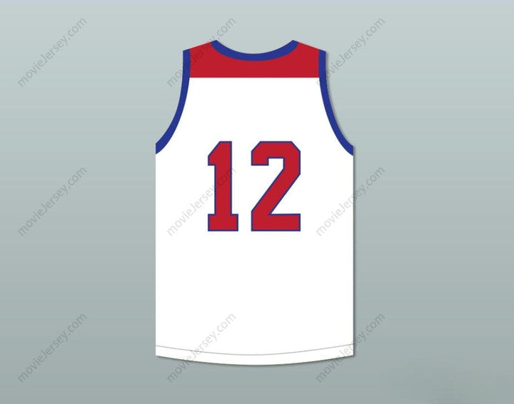 CUSTOM ANY Name Number ZION WILLIAMSON 12  DAY SCHOOL GRIFFINS WHITE BASKETBALL JERSEY 3 Top Stitched S-6XL