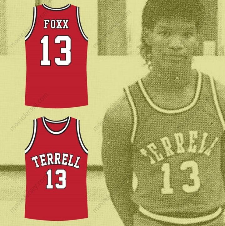 CUSTOM ANY Name Number ERIC BISHOP JAMIE FOXX  TIGERS 13 HIGH SCHOOL BASKETBALL JERSEY Top Stitched S-6XL