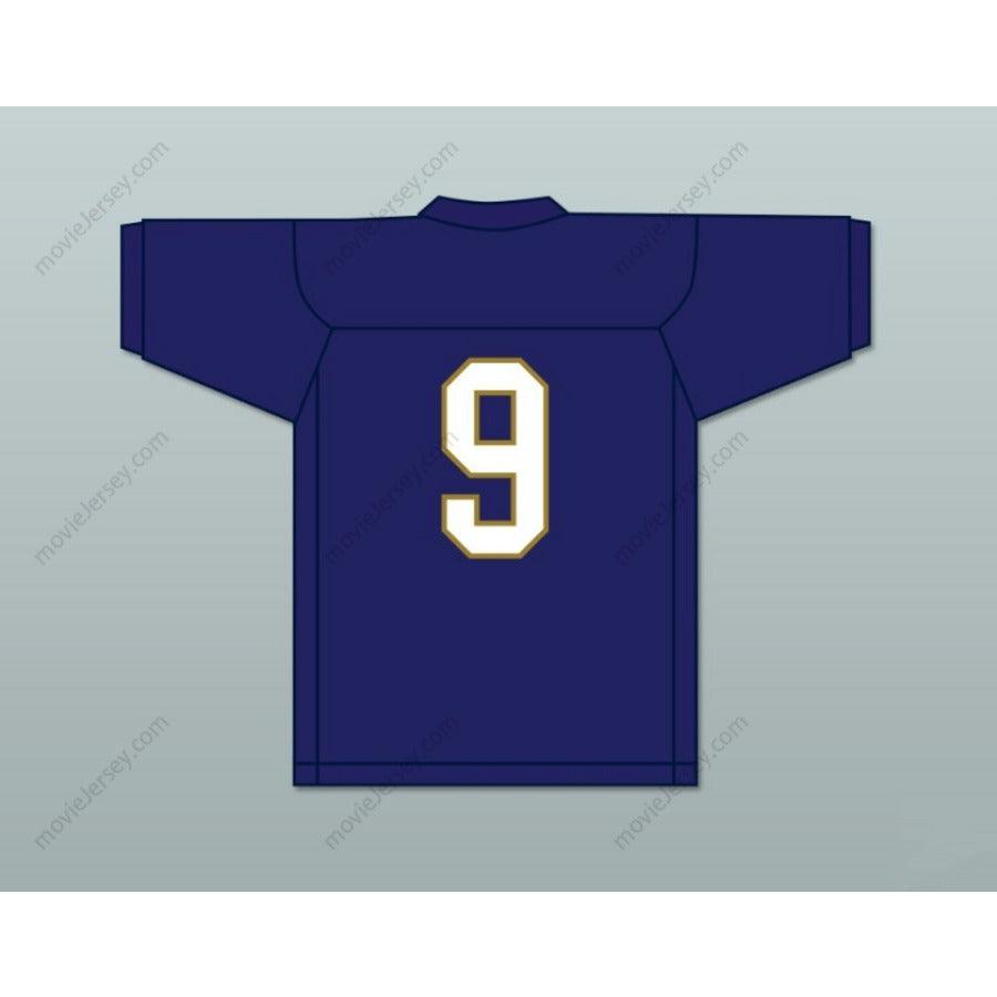 CUSTOM ANY Name TIGERS KENNETH WALKER III 9 ARLINGTON HIGH SCHOOL NAVY BLUE Football Jersey Top Stitched S-6XL