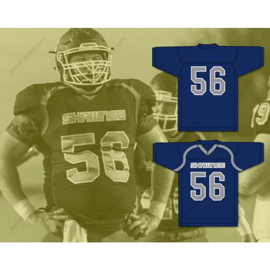 CUSTOM ANY Name Number CREED HUMPHREY 56 SHAWNEE HIGH SCHOOL Top Stitched S-6XL