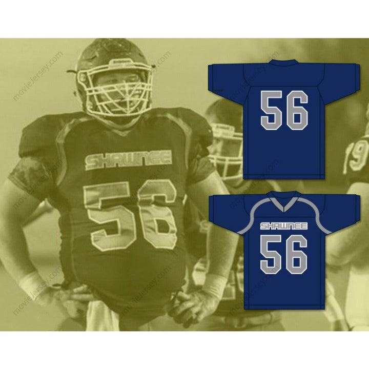 CUSTOM ANY Name Number CREED HUMPHREY 56 SHAWNEE HIGH SCHOOL Top Stitched S-6XL
