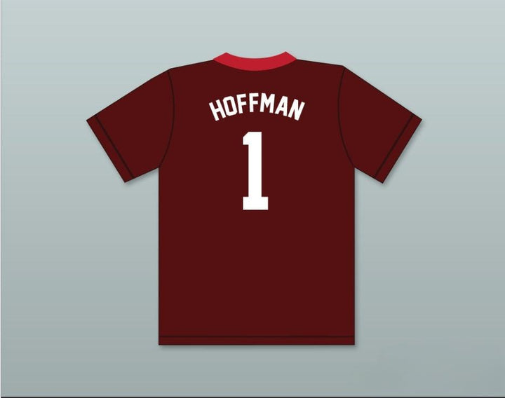 Custom Any Name Number TREVOR HOFFMAN 1  HIGH SCHOOL REBELS MAROON BASEBALL JERSEY 2 Top Stitched S-6XL