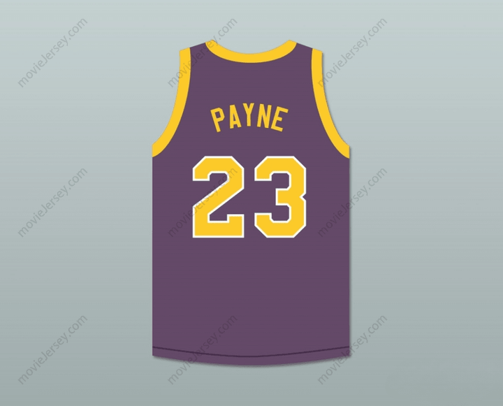CUSTOM ANY Name Number MARTIN PAYNE 23 PURPLE BASKETBALL JERSEY MARTIN Top Stitched S-6XL