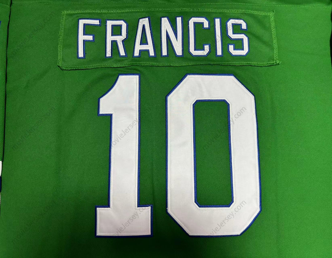 Custom Any Name Number RON FRANCIS WHALERS HOCKEY JERSEY Top Stitched S-6XL