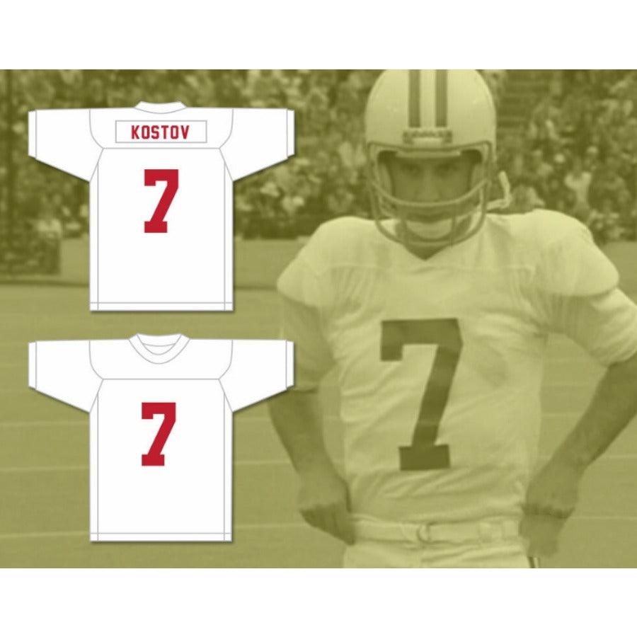 CUSTOM ANY Name Number VLADA KOSTOV 7 MIAMI Football Jersey Top Stitched S-6XL