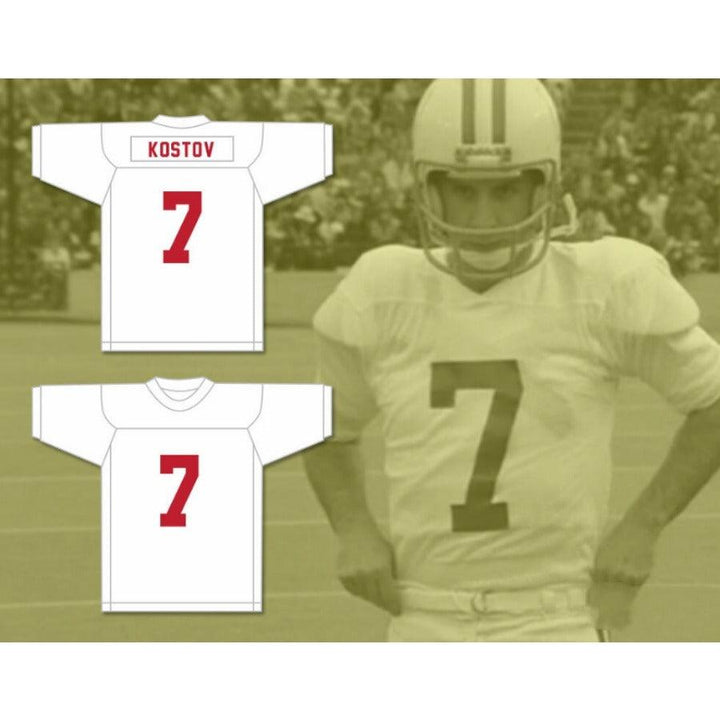 CUSTOM ANY Name Number VLADA KOSTOV 7 MIAMI Football Jersey Top Stitched S-6XL