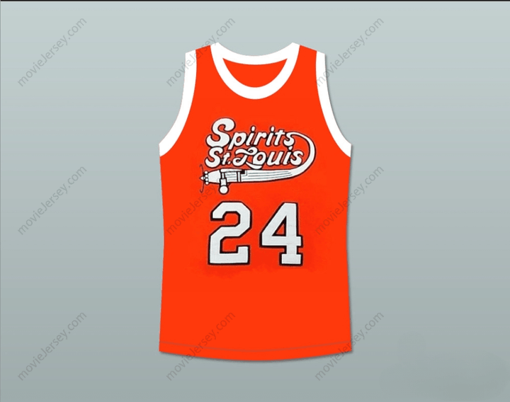 CUSTOM ANY Name Number MARVIN BARNES 24 SPIRITS OF ST. LOUIS BASKETBALL JERSEY Top Stitched S-6XL