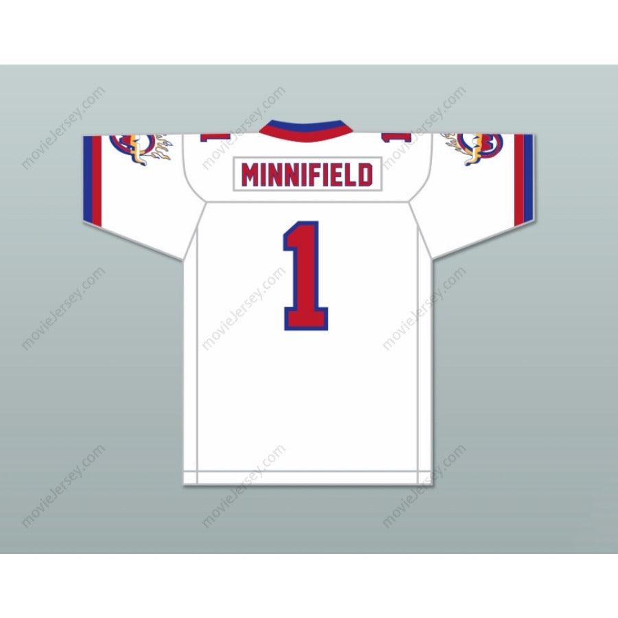 CUSTOM ANY Name Number 1984 USFL FRANK MINNIFIELD 1 ARIZONA WRANGLERS HOME Football Jersey Top Stitched S-6XL