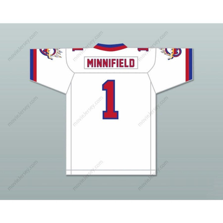CUSTOM ANY Name Number 1984 USFL FRANK MINNIFIELD 1 ARIZONA WRANGLERS HOME Football Jersey Top Stitched S-6XL