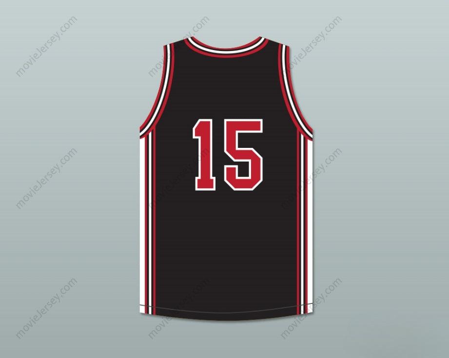 CUSTOM ANY Name Number JAMES WORTHY LARRY 15 BLACK BASKETBALL JERSEY IN THE HOUSE Top Stitched S-6XL