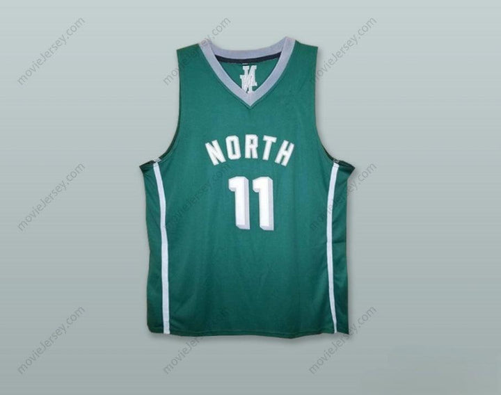 CUSTOM ANY Name Number TRAE YOUNG 11 NORMAN NORTH HIGH SCHOOL TIMBER GREEN BASKETBALL JERSEY Top Stitched S-6XL