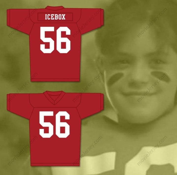CUSTOM ANY Name Number LITTLE GIANTS BECKY "ICEBOX" O'SHEA 56 FOOTBALL JERSEY STITCH SEWN Top Stitched S-6XL