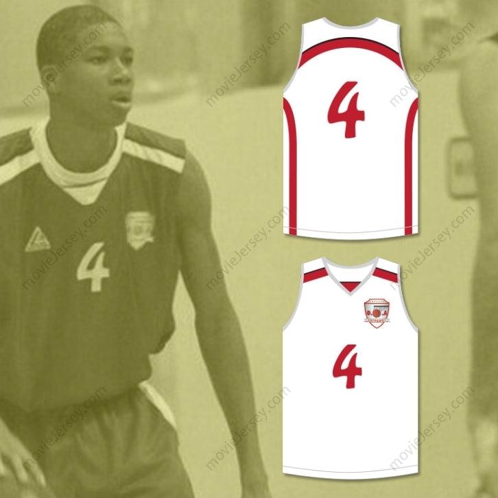 CUSTOM ANY Name Number GIANNIS ANTETOKOUNMPO 4 FILATHLITIKOS B.C. WHITE BASKETBALL JERSEY Top Stitched S-6XL