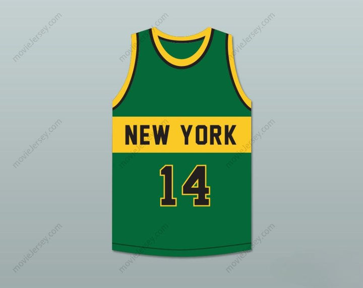 CUSTOM ANY Name Number BUTCH BEARD 14 NEW YORK BASKETBALL JERSEY THE FISH THAT SAVED  Top Stitched S-6XL