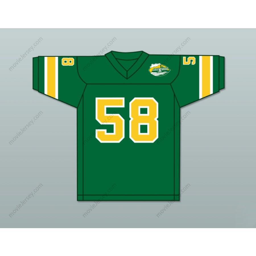 CUSTOM ANY Name Number 1974-75 WFL BOB CREECH 58 SHREVEPORT STEAMER ROAD Football Jersey Top Stitched S-6XL