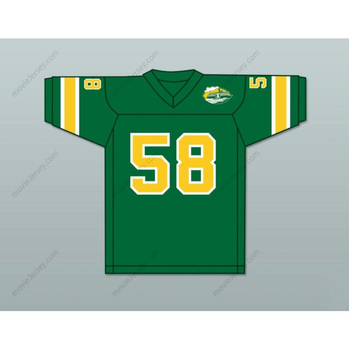 CUSTOM ANY Name Number 1974-75 WFL BOB CREECH 58 SHREVEPORT STEAMER ROAD Football Jersey Top Stitched S-6XL
