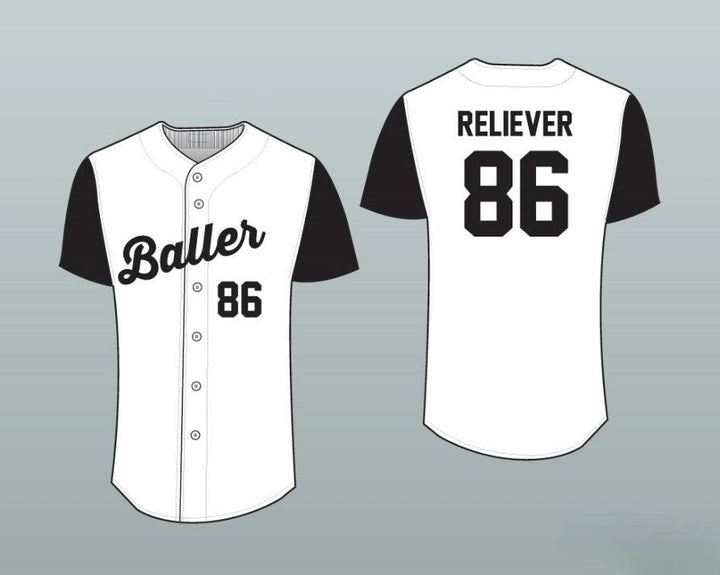 Custom Any Name Number BALLER BASEBALL JERSEY STITCH SEWN ANY PLAYER OR NUMBER NEW Top Stitched S-6XL