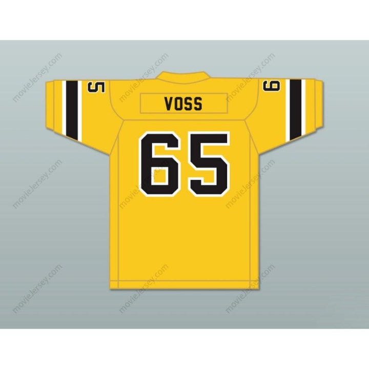 CUSTOM ANY Name Number 1974 WFL LLOYD VOSS 65 NEW YORK STARS ROAD Football Jersey Top Stitched S-6XL