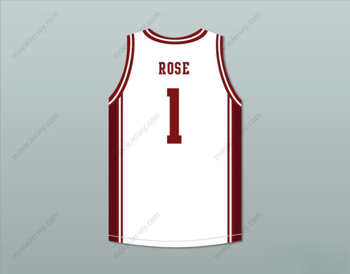 CUSTOM ANY Name Number DERRICK ROSE 1 MEAN STREETS EXPRESS BASKETBALL JERSEY AAU Top Stitched S-6XL