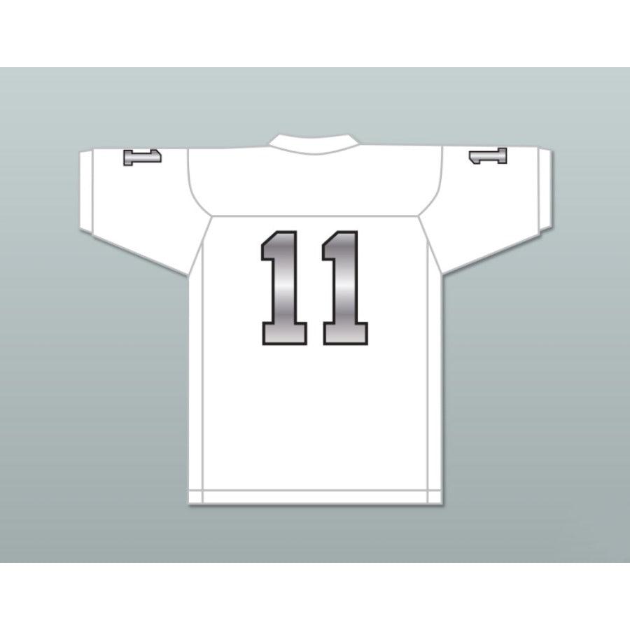 CUSTOM ANY Name Number CHAD KELLY 11 EMCC LIONS FOOTBALL JERSEY INCLUDES PATCHES Top Stitched S-6XL