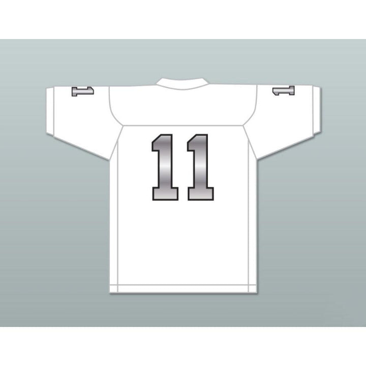 CUSTOM ANY Name Number CHAD KELLY 11 EMCC LIONS FOOTBALL JERSEY INCLUDES PATCHES Top Stitched S-6XL