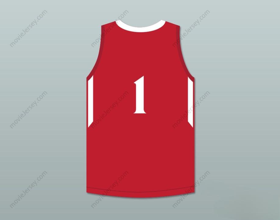 CUSTOM ANY Name Number BOL BOL 1 MATER DEI HIGH SCHOOL RED BASKETBALL JERSEY 1 Top Stitched S-6XL