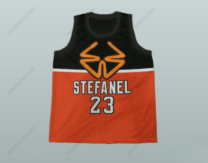 CUSTOM ANY Name Number 1985 STEFANEL TRIESTE MICHAEL  EXHIBITION GAME BASKETBALL JERSEY Top Stitched S-6XL