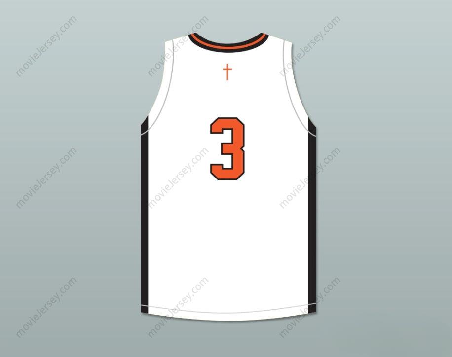CUSTOM ANY Name Number BRANDON DURRETT 3 BISHOP HAYES TIGERS HOME BASKETBALL JERSEY THE WAY BACK Top Stitched S-6XL