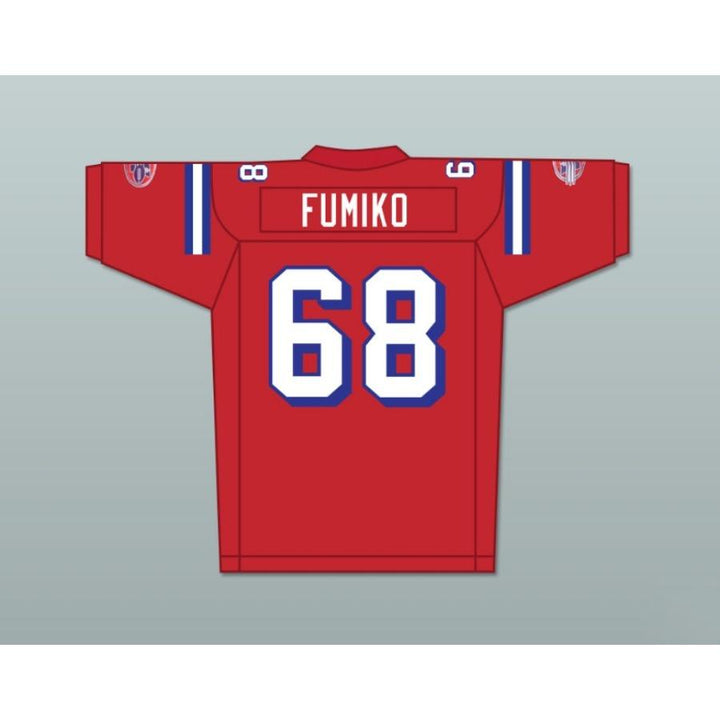 CUSTOM ANY Name Number JUMBO FUMIKO 68 WASHINGTON SENTINELS HOME Football Jersey Top Stitched S-6XL