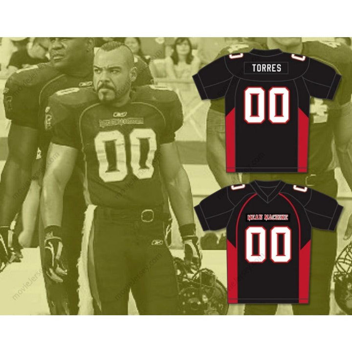 CUSTOM ANY Name Number LOBO SEBASTIAN 00 TORRES MEAN MACHINE CONVICTS Football Jersey Top Stitched S-6XL