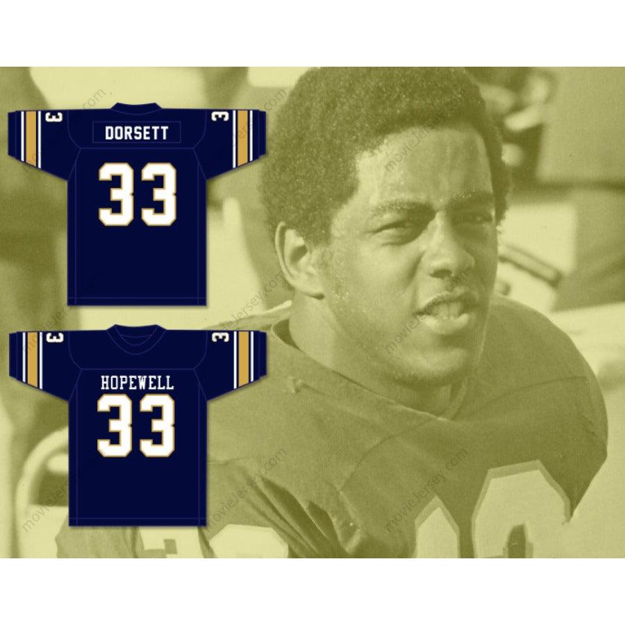 CUSTOM ANY Name Number TONY DORSETT 33 HOPEWELL HIGH SCHOOL VIKINGS Football Jersey Top Stitched S-6XL