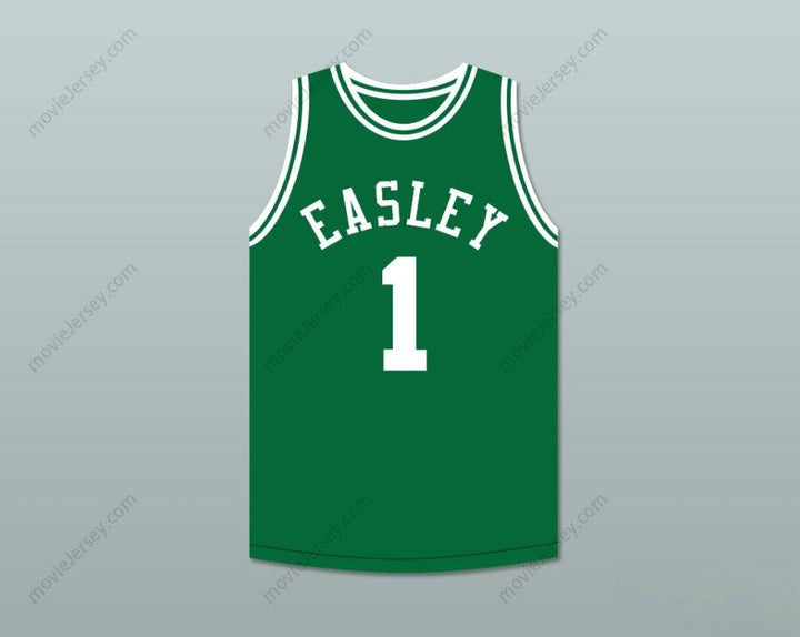 CUSTOM ANY Name Number LARRY BIRD 1 EASLEY HIGH SCHOOL BASKETBALL JERSEY THE LEGEND OF YOUNG LARRY BIRD SKIT Top Stitched S-6XL