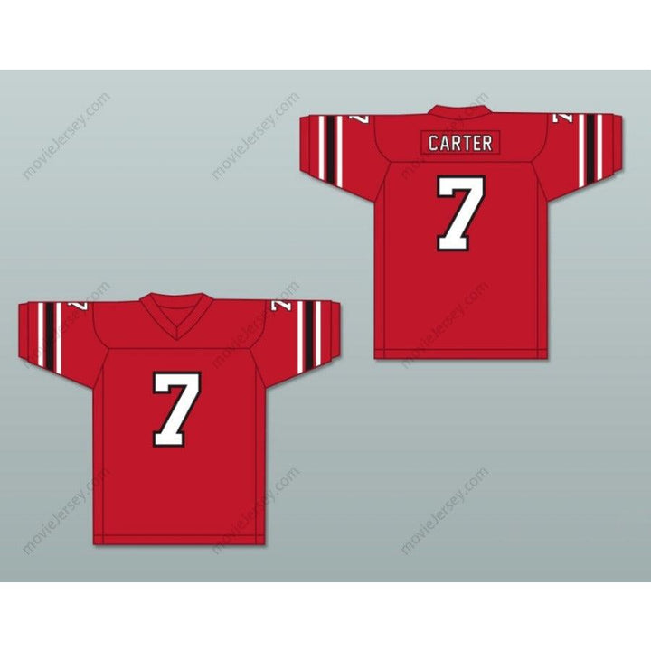 CUSTOM ANY Name Number 1974 WFL VIRGIL CARTER 7 CHICAGO FIRE Football Jersey Top Stitched S-6XL