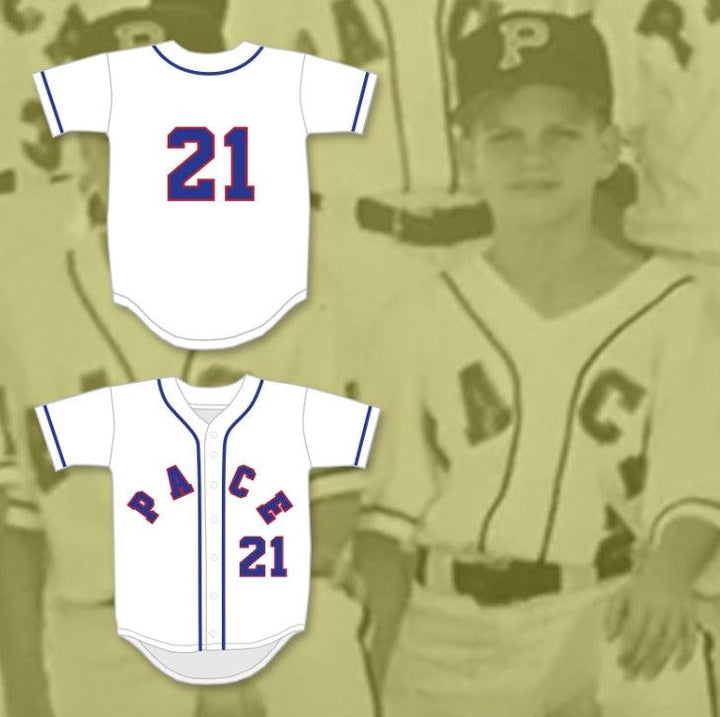 Custom Any Name Number JOSH DONALDSON 21 PACE ATHLETIC AND RECREATION ASSOCIATION WHITE BASEBALL JERSEY 1 Top Stitched S-6XL