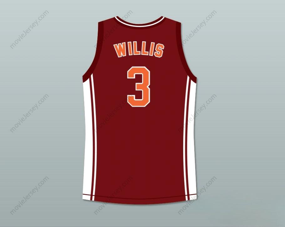 CUSTOM ANY Name Number ANTWON TANNER JARON 'WORM' WILLIS 3 RICHMOND OILERS HOME BASKETBALL JERSEY COACH CARTER Top Stitched S-6XL