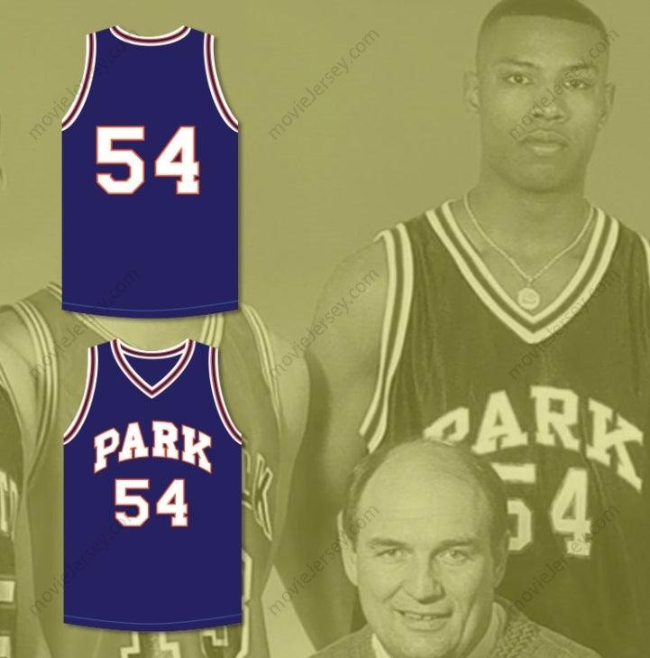 CUSTOM ANY Name Number CARON BUTLER 54  PARK HIGH SCHOOL PANTHERS BASKETBALL JERSEY Top Stitched S-6XL
