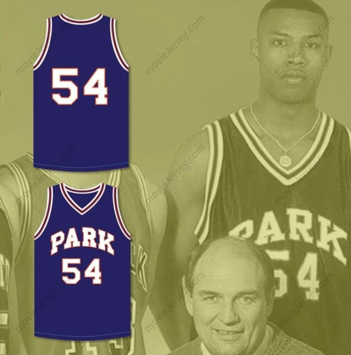 CUSTOM ANY Name Number CARON BUTLER 54  PARK HIGH SCHOOL PANTHERS BASKETBALL JERSEY Top Stitched S-6XL