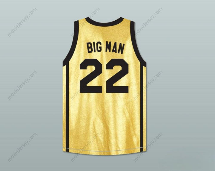 CUSTOM ANY Name Number MARCELLO THEDFORD BIG MAN 22 ENEMY OF THE STATE BASKETBALL JERSEY CROSSOVER Top Stitched S-6XL