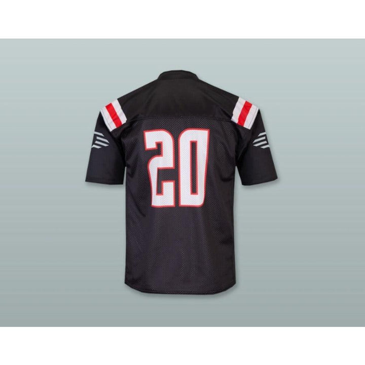 CUSTOM ANY Name Number NEW YORK 20 HOME BLACK Football Jersey Top Stitched S-6XL