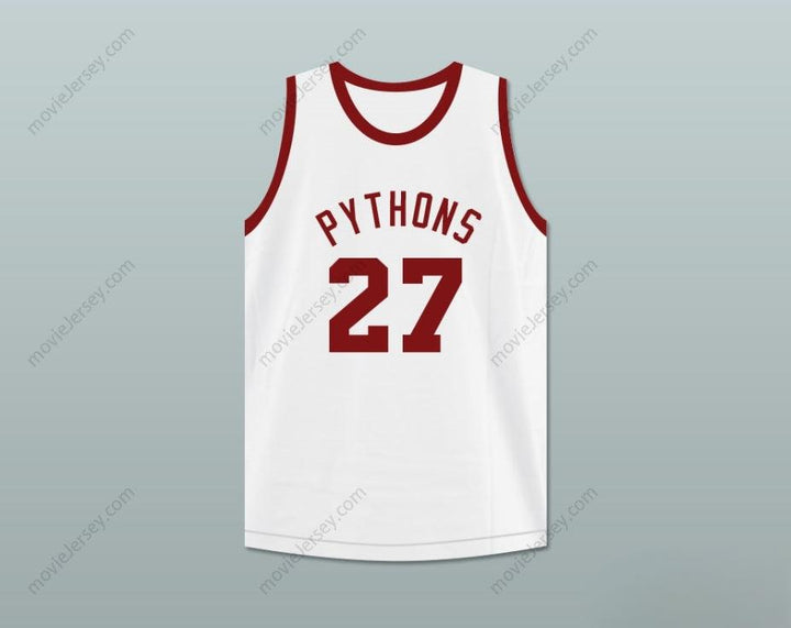 CUSTOM ANY Name Number SET SHOT 27  PYTHONS BASKETBALL JERSEY THE FISH THAT SAVED  Top Stitched S-6XL