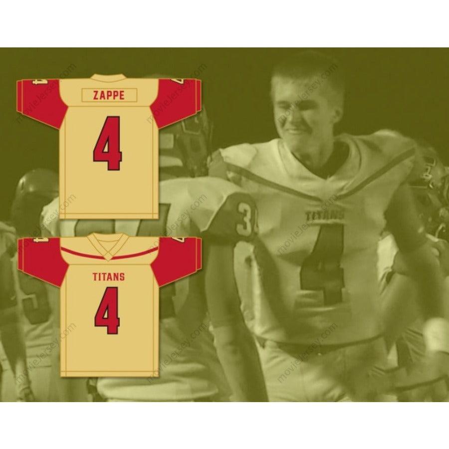CUSTOM ANY Name Number BAILEY ZAPPE 4 VICTORIA EAST HIGH SCHOOL TITANS Football Jersey Top Stitched S-6XL