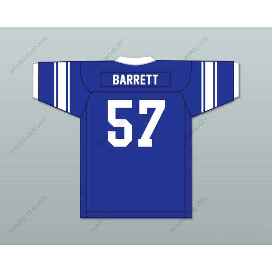 CUSTOM ANY BLUE SHAQUIL BARRETT 57 BOYS TOWN HIGH SCHOOL FOOTBALL JERSEY