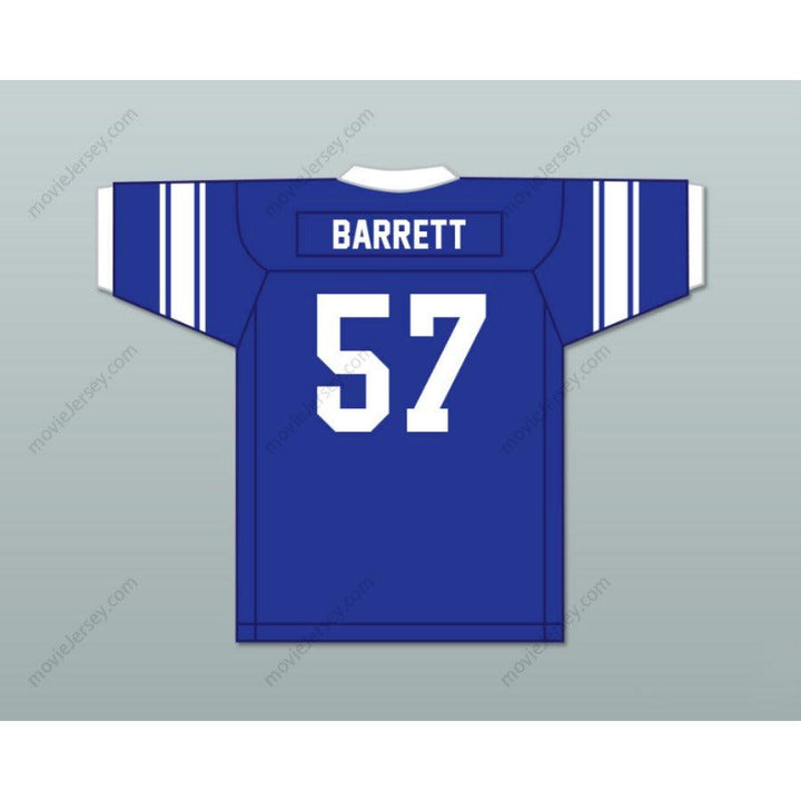 CUSTOM ANY BLUE SHAQUIL BARRETT 57 BOYS TOWN HIGH SCHOOL FOOTBALL JERSEY
