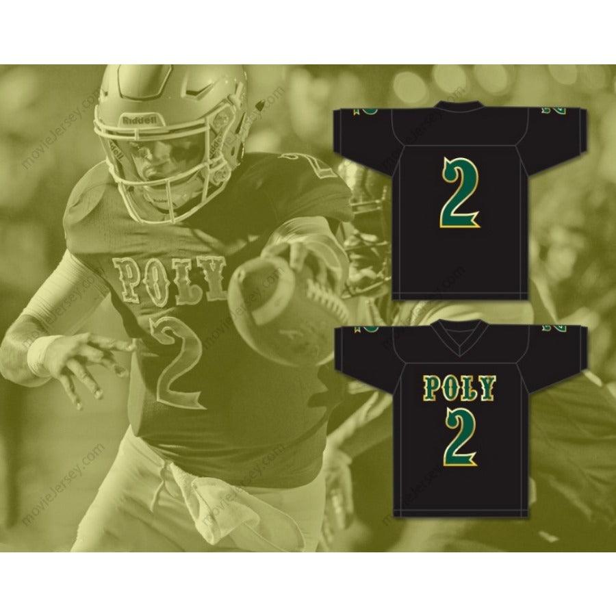 CUSTOM ANY Name Number MATT CORRAL 2 LONG BEACH POLYTECHNIC HIGH SCHOOL JACKRABBITS Football Jersey Top Stitched S-6XL