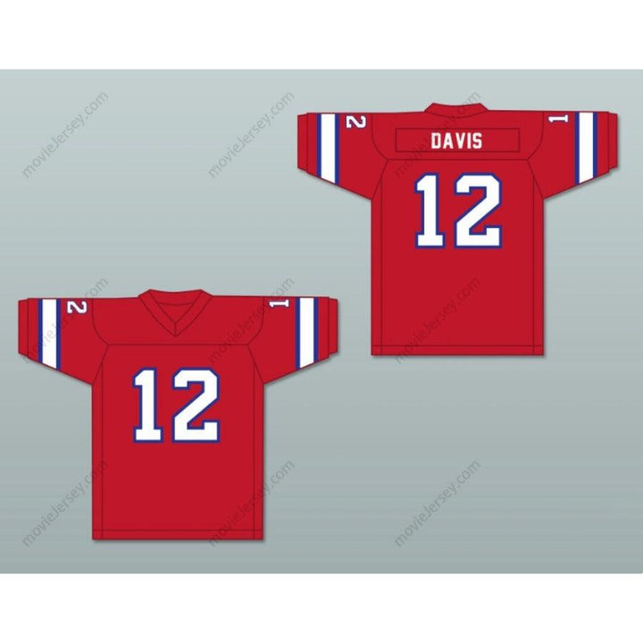 CUSTOM ANY Name Number 1974 WFL BOB DAVIS 12 FLORIDA BLAZERS ROAD Football Jersey Top Stitched S-6XL