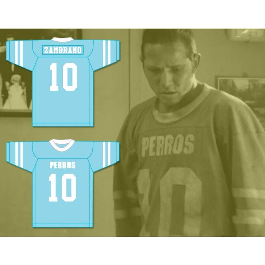 CUSTOM ANY Name Number ZAMBRANO 10 SANTA MARTHA PERROS Football Jersey Top Stitched S-6XL