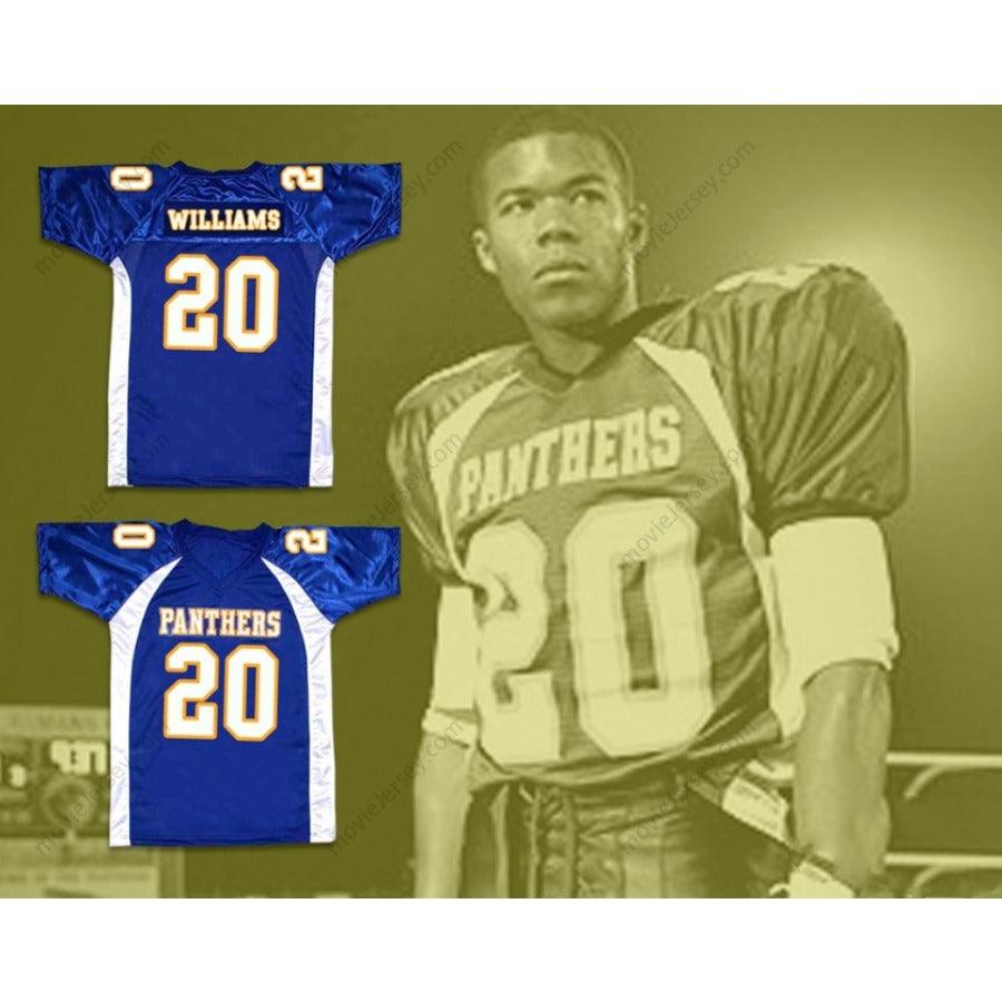 CUSTOM ANY Name Number FRIDAY NIGHT LIGHTS BRIAN SMASH WILLIAMS 20 DILLON HIGH SCHOOL PANTHERS Football Jersey Top Stitched S-6XL