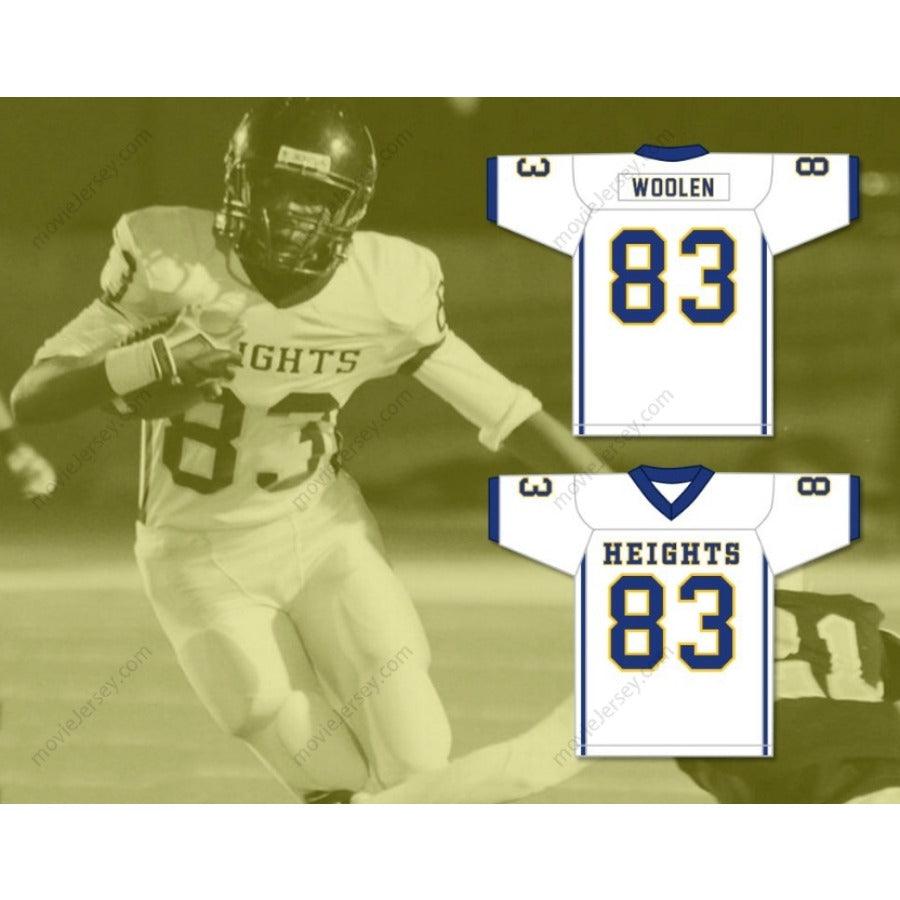 CUSTOM ANY Name Number TARIQ WOOLEN 83 ARLINGTON HEIGHTS HIGH SCHOOL YELLOW JACKETS Football Jersey Top Stitched S-6XL