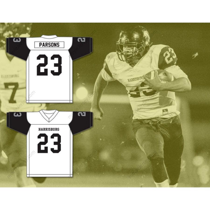 CUSTOM ANY Name Number MICAH PARSONS 23 HARRISBURG HIGH SCHOOL COUGARS Football Jersey Top Stitched S-6XL